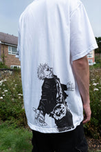 Load image into Gallery viewer, Gojo Embroidered White T-Shirt (Pre-Order)
