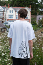 Load image into Gallery viewer, Sukuna Embroidered White T-Shirt (Pre-Order)
