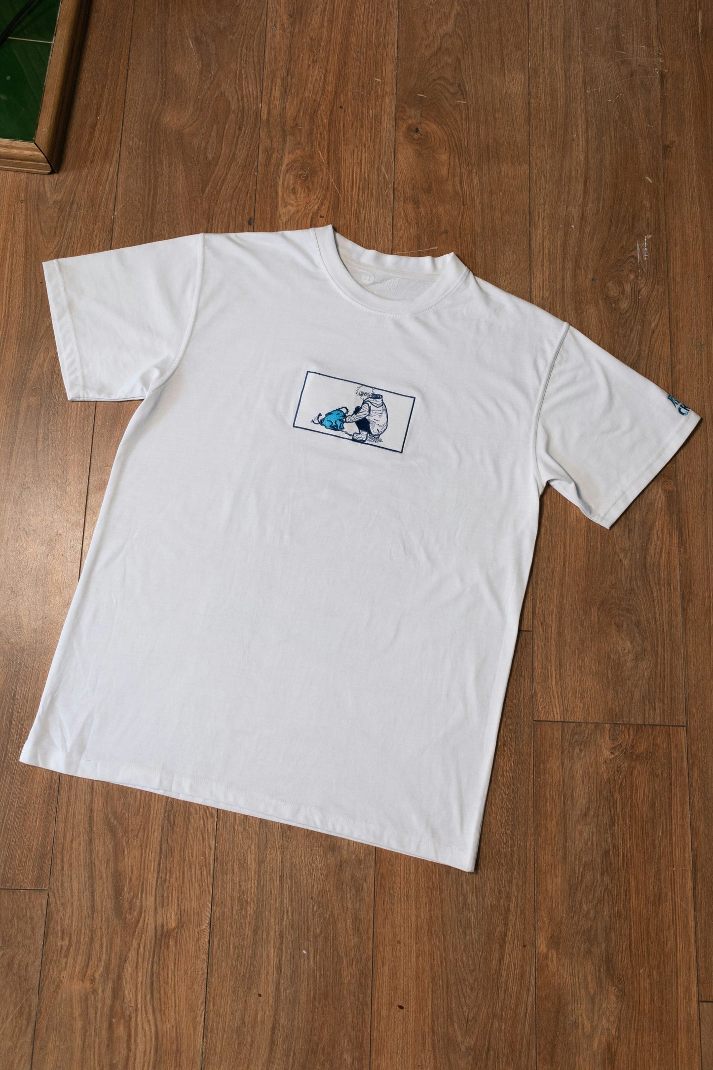 Denji and Pochita White T-Shirt (Pre-Order)