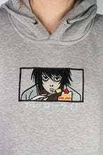 Load image into Gallery viewer, L Light Grey Embroidered Hoodie
