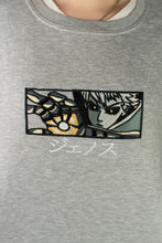 Load image into Gallery viewer, Genos Light Grey Embroidered Crewneck
