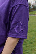 Load image into Gallery viewer, Raiden Shogun Purple Over-Sized T-Shirt
