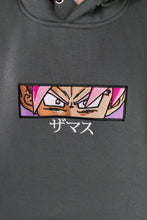 Load image into Gallery viewer, Goku Black Dark Grey Embroidered Hoodie
