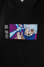 Load image into Gallery viewer, Goku UI Black Embroidered Hoodie

