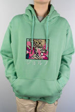 Load image into Gallery viewer, Giorno Giovanna Mint Embroidered Hoodie
