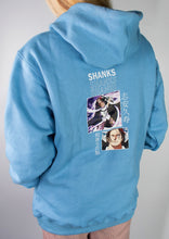 Load image into Gallery viewer, Shanks Embroidered w/ Print on Back Sky Blue Hoodie
