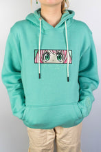 Load image into Gallery viewer, Anya Forger Embroidered Mint Hoodie
