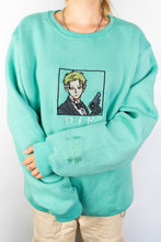 Load image into Gallery viewer, Loid Forger Embroidered Mint Crewneck
