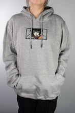 Load image into Gallery viewer, L Light Grey Embroidered Hoodie
