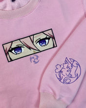 Load image into Gallery viewer, Yae Miko Embroidered Pink Crewneck

