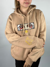 Load image into Gallery viewer, Itto Embroidered Beige Hoodie
