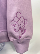 Load image into Gallery viewer, Keqing Embroidered Lavender Crewneck
