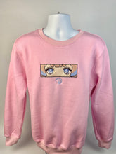 Load image into Gallery viewer, Kokomi Embroidered Pink Crewneck
